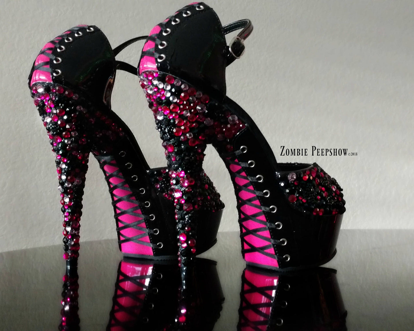 Crystal Corset Heels