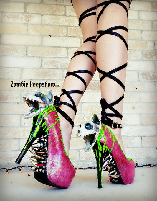 Zombie Kitty Pumps