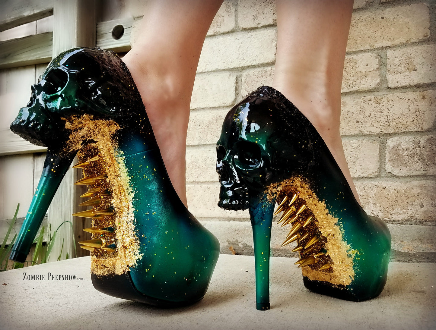 Space Grunge II Pumps